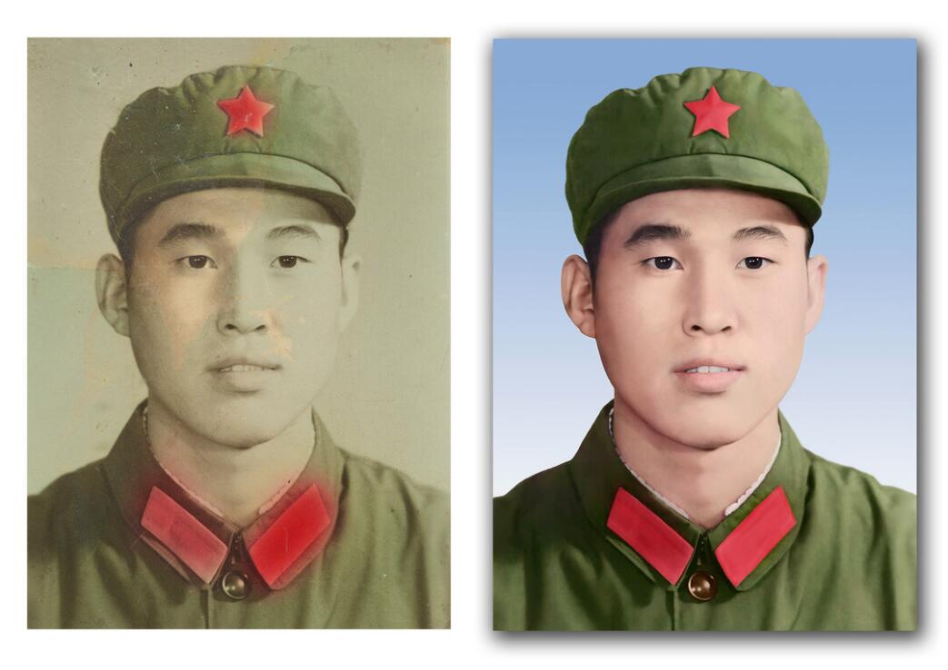 越西破损照片修复-18